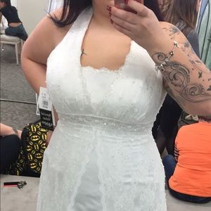 Wedding Dress From David’s Bridal